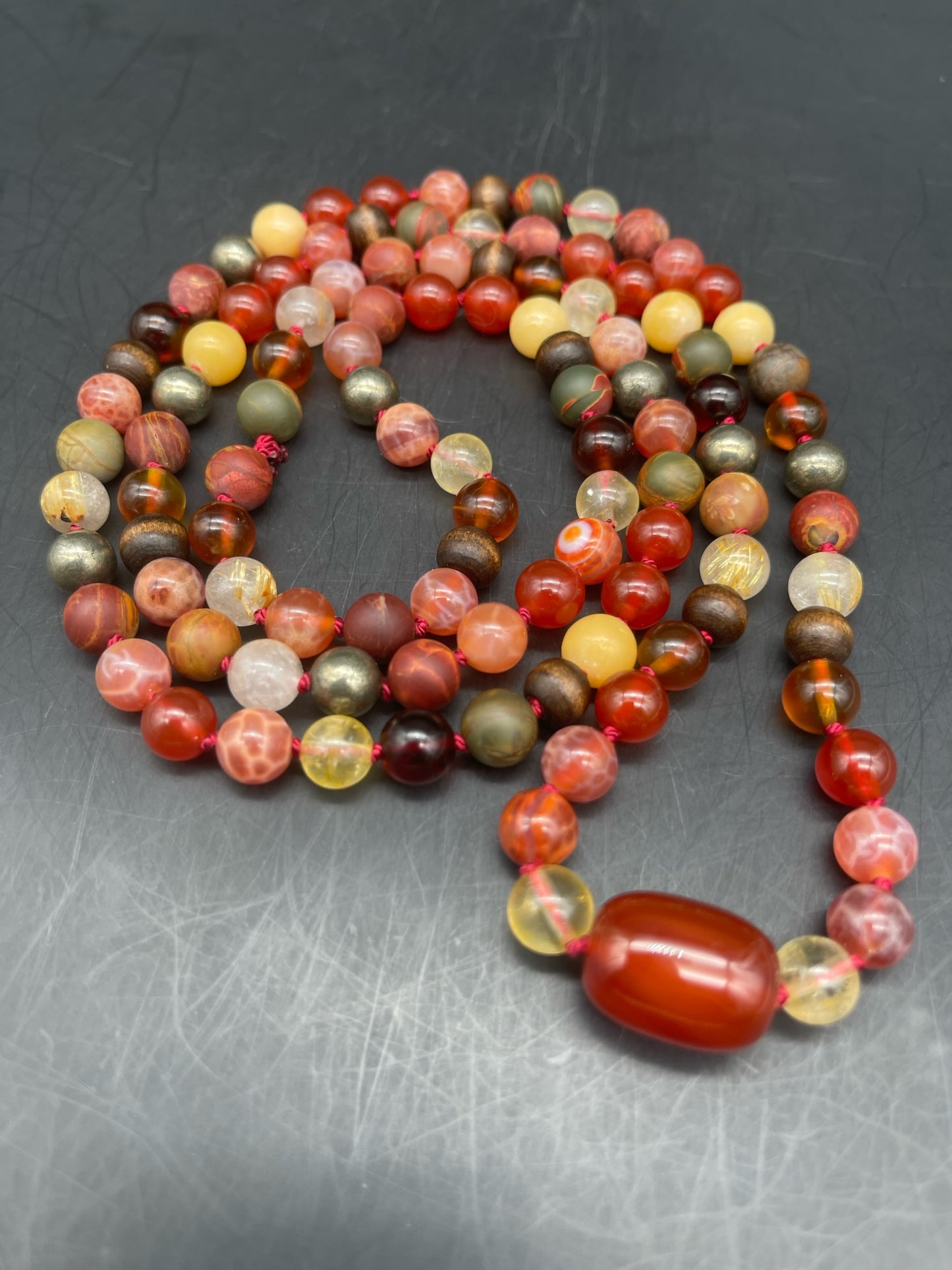 Phoenix Rising Mala